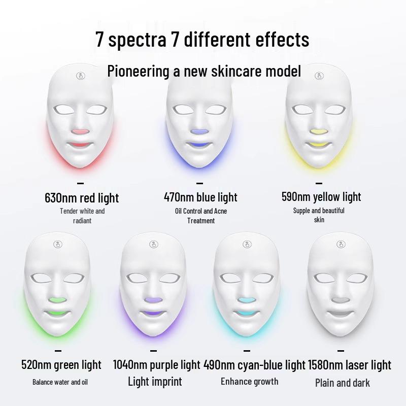 Photon Rejuvenation LED Facial Mask - Home Whitening & Beauty Device
