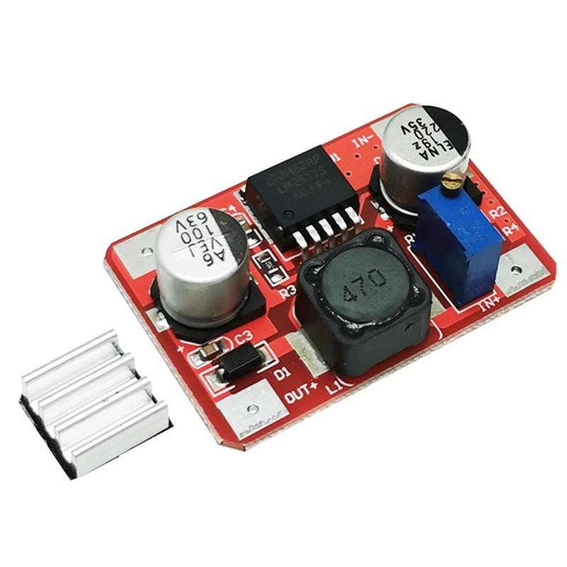 

LM2577 Adjustable High-Voltage DC Boost Module 3A LED Driver Power Supply