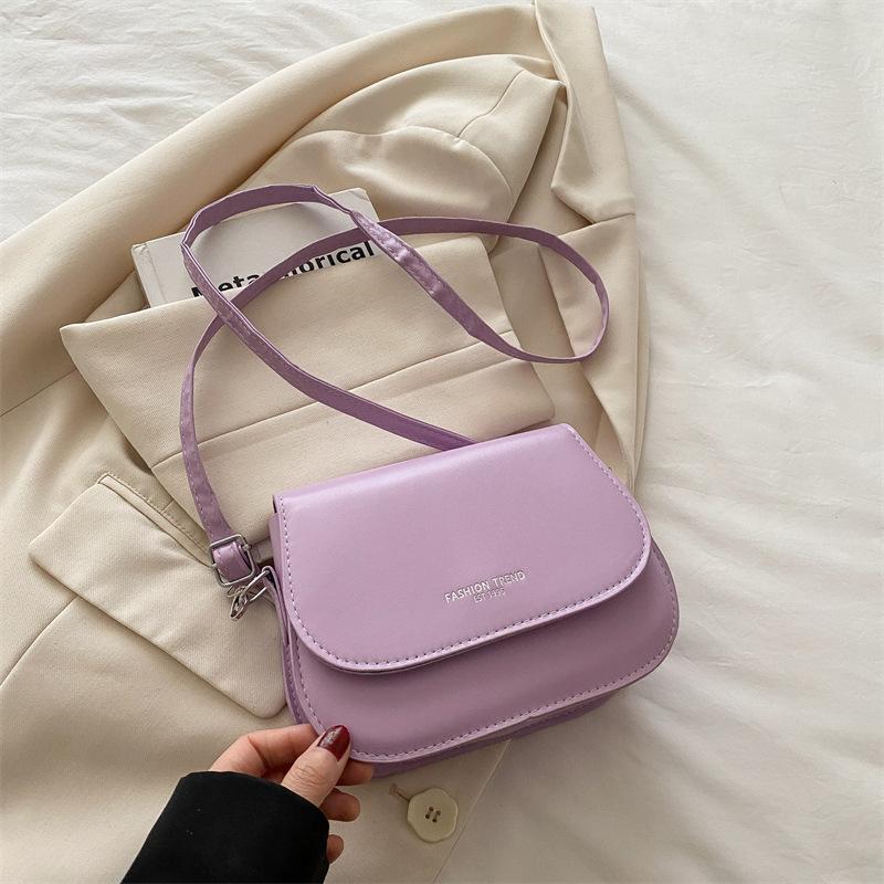 Stylish and simple shoulder bag women's summer new simple small square bag girls practical senior shoulder bag
