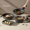 CAROTE Frying Pan IH Gas Stove PFOA and other harmful substances detachable marble compact EW Series 26cm, & Compatible, free, handle, 5-layer