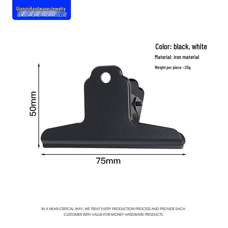 Yamagata Stainless Steel Large Binder and Sealing Clip