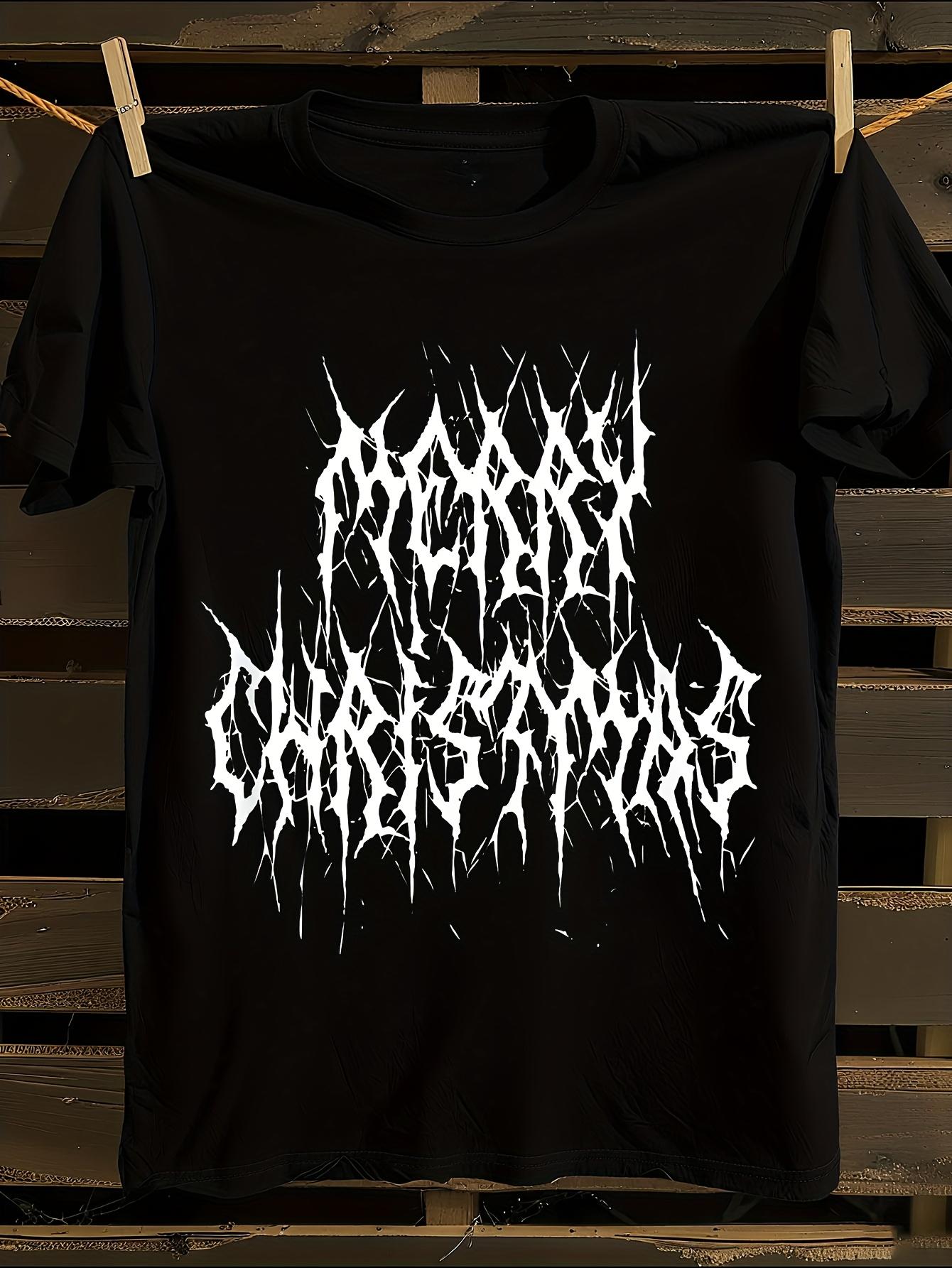 Gothic Metal Graphic T-shirt S