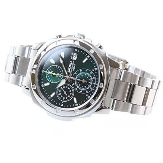SEIKO watch mens overseas model SND411PC green