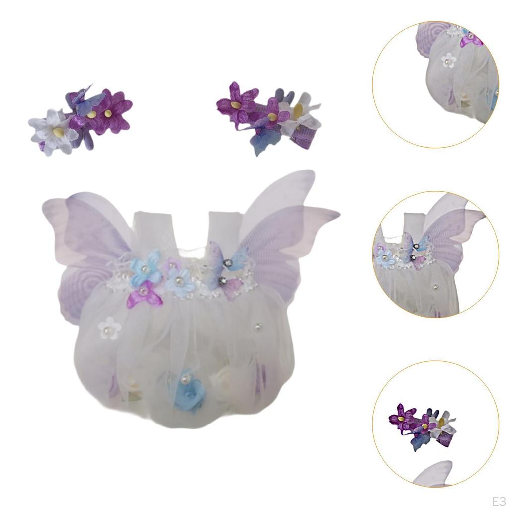 20cm Doll Clothes Cute Suit Trendy Comfortable Dress up Clothing and Hair