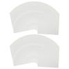 Pack Of 50/100 Aluminum Foil Burger Papers Double Layer Design Food Wrap Sheets For Heat Retention And Food Freshness
