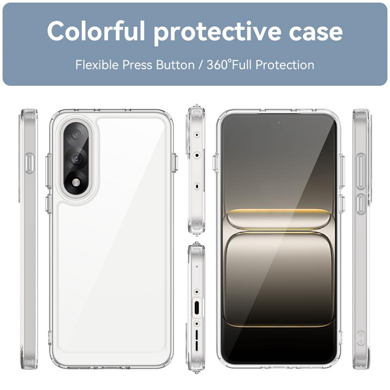 Transparent Case For OnePlus Nord 5 Case Silicone Colorful Cover OnePlus Nord 5 Case For OnePlus Nord CE 5 Shockproof Phone Case
