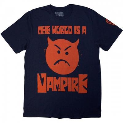 The Smashing Pumpkins Unisex Adult World Is A Vampire Back Print T-Shirt