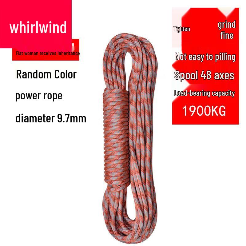 Outdoor Climbing and Rescue Dynamic Rope