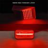 For Hummer H2 2003-2009 Smoked LED Top Roof Cab Marker Light + Front Rear LED Side Marker Light Signal Lamp 14pcs/set