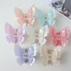 Acetic Acid Acetate Butterfly Hair Claw Animals Large Shark Clip Cute Butterfly Hair Clip  Girl