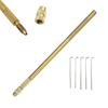 ABBP-Brass Ventilating Holder, Rerooting Tool For Lace Wig Making Repair And Hair Craft Complete Ventilation Set