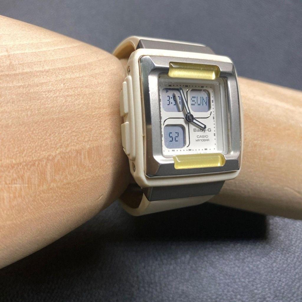 Used Casio CASIO BG-80 Rare Ana-Digi Baby-G Watch Ladies