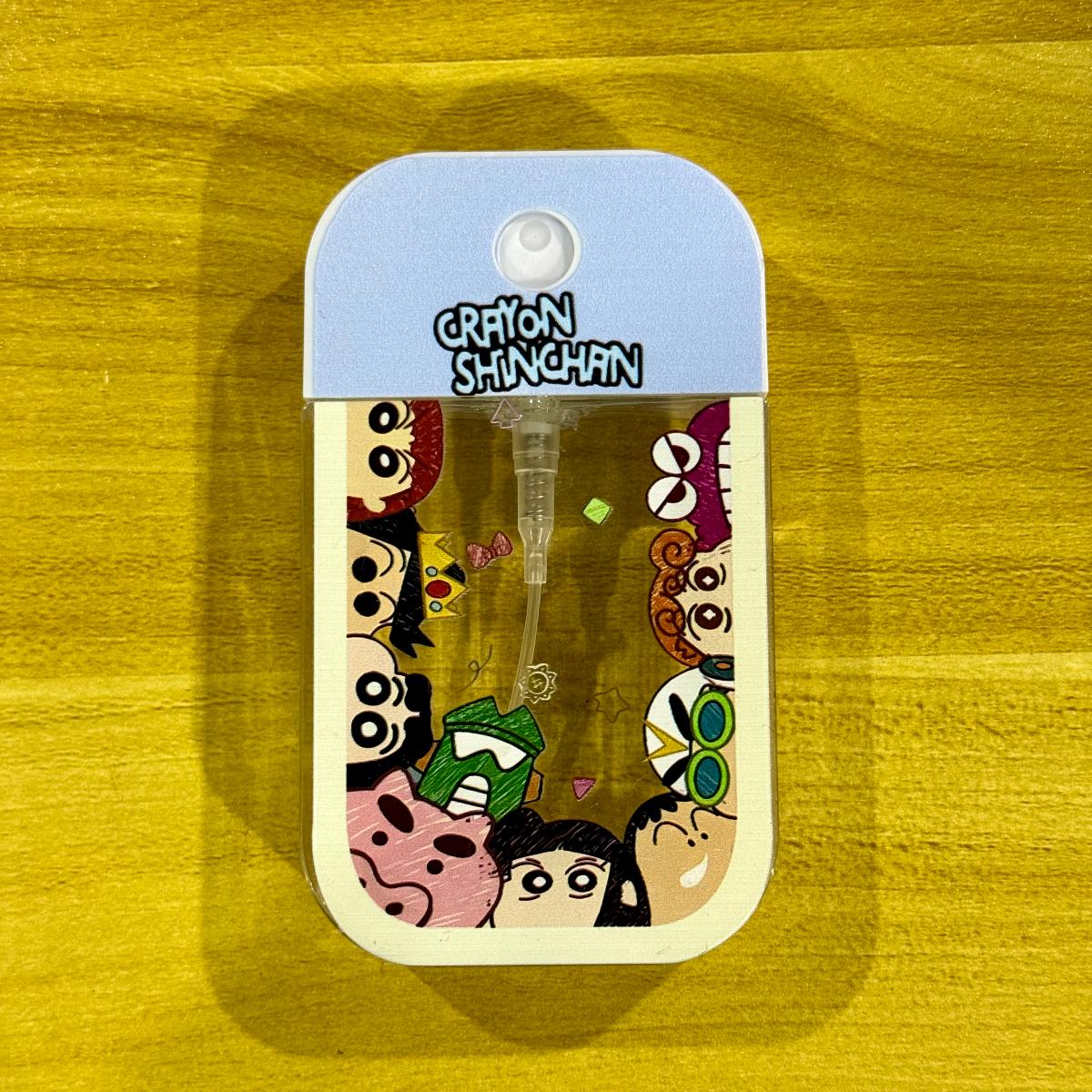 

Crayon Shin-Chan Travel-Size Bottle For Perfume Disinfectant Skincare Product Cute Cartoon Spray Bottle With Fine Mist Pump Gift