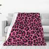 Leopard Print Flannel Blanket Digital Print Blanket Student Blanket Sofa Blanket