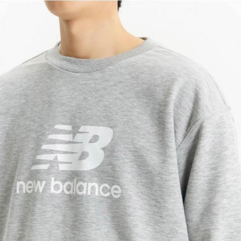 New Balance Club  Uni Big Logo Sweatshirt Semi Overfit Nbnce2s011 15 Sweatshirt
