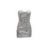 Women's Fashion Top Boob Bag Buttock Dress Party Hot Diamond Sequins