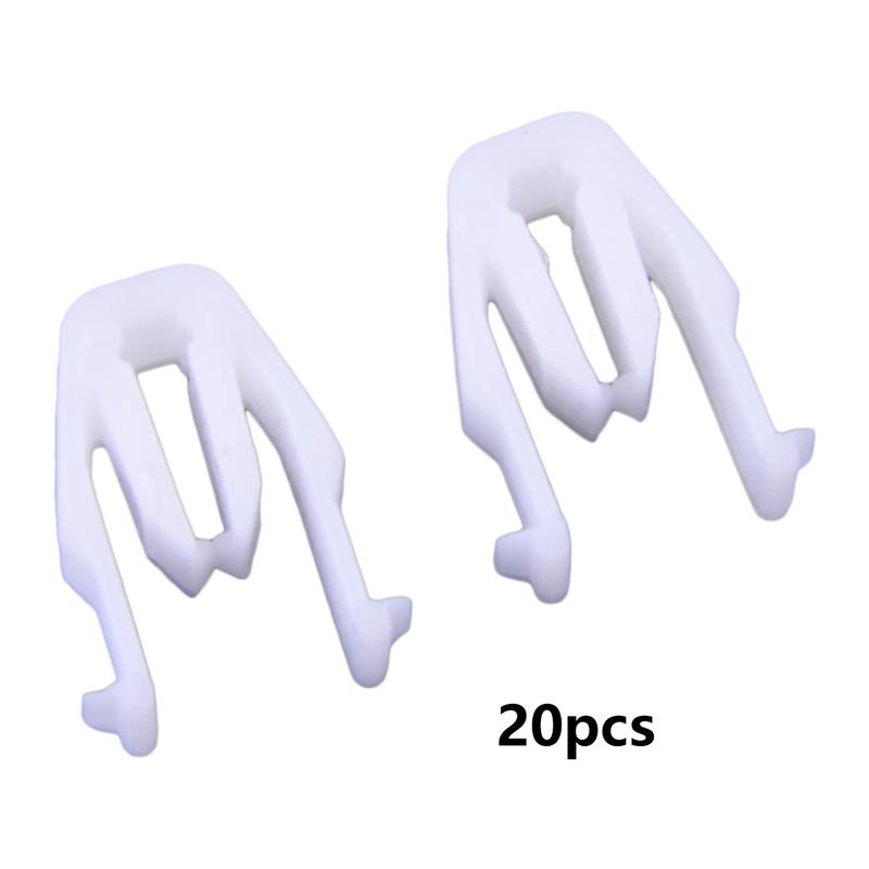90467-10201 09409-08326 09409-08332 20pcs White Plastic Clips Interior Trim Retaining Clamp Fit for Fiat Suzuki Burgman