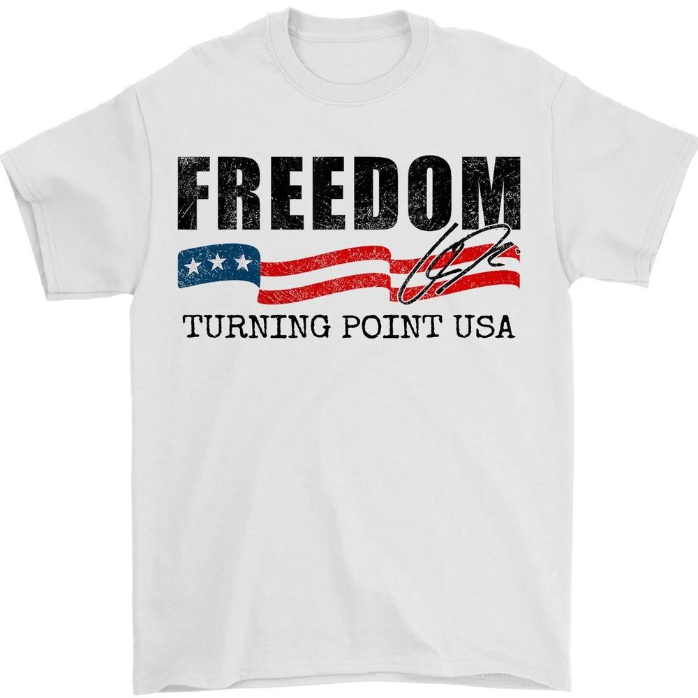 

Charlie Kirk Shirt, This is The Turning Point Motivational Unisex T-Shirt 4XL