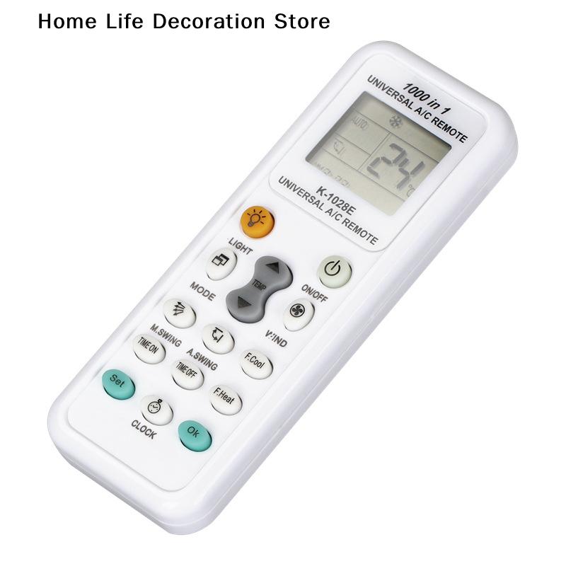 Universal K-1028E Low Power Consumption 1000 In 1 Air Condition Remote LCD A/C Remote Control Controller for LG,Guqiao,Haier,etc
