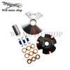 High Performance KOSO Variator Kit with Roller Weights Drive Pulley for GY6 50cc 139QMB 139QMA Dio 50 ZX AF28 Scooter Moped ATV