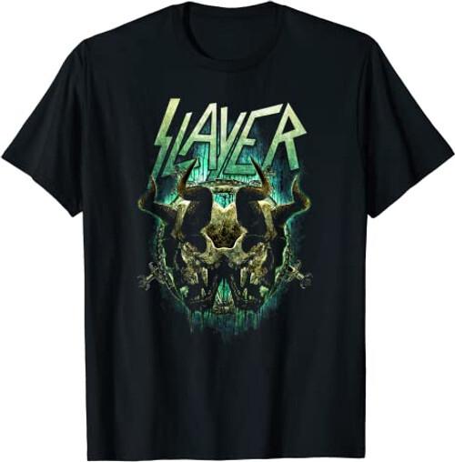 Slayer Demonic Twin T-Shirt Unisex T-Shirt XXXXL