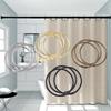 12PCS Anti-Drop Shower Curtain Hooks Rust Proof Curtain Hang Holder  Bathroom Accessories