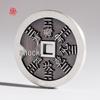 Sterling Silver Nine-Character Mantra Bagua Pendant - 28.6mm