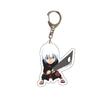Naruto Akatsuki Pain & Sasuke Acrylic Keychain Pendant
