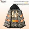 Tucano Men's Winter Thickened Padded Hooded Jacket