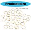 28 Pieces Fashionable Waving Rings Set With Heart Styles and Rhinestones Detailing for Romance Styles Casual Wear