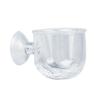 Acrylic Aquarium Feeder Hanging Fish Tank Mini Crystal Pot Polka Water Potted Planting Cylinder Cup Aquarium Decor Accessories