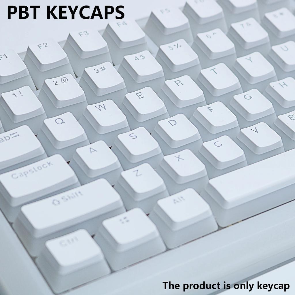 Xiaomi 2025 PBT Pudding Keyboard Keycap OEM Profile 129 Keys Key Cap for Mx Hot Swap Mechanical Keyboard Switch Transparent RGB Keycaps
