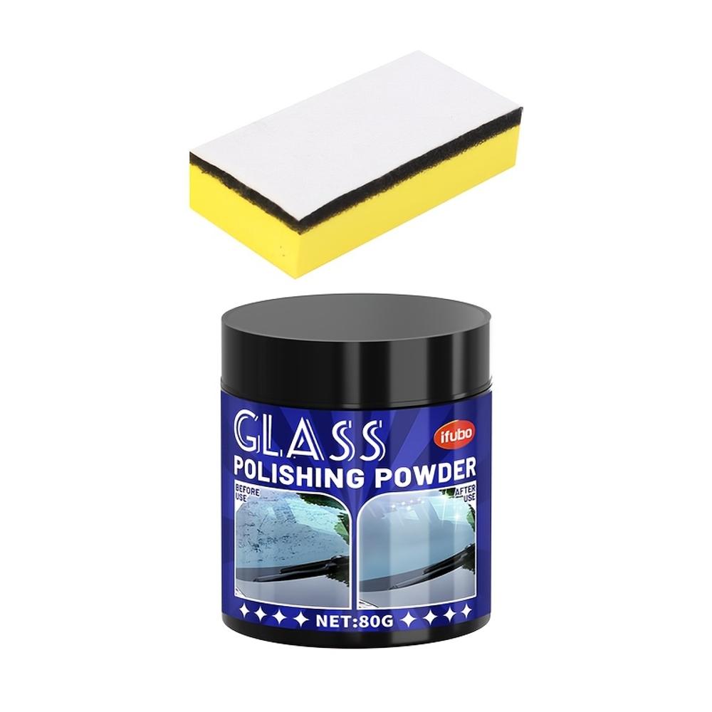 

Полировальный порошок для стекла - Профессиональная полировка поверхности для автомобилей, ванных комнат, автодомов и зеркал, быстро восстанавливает прозрачность стекла, ванна