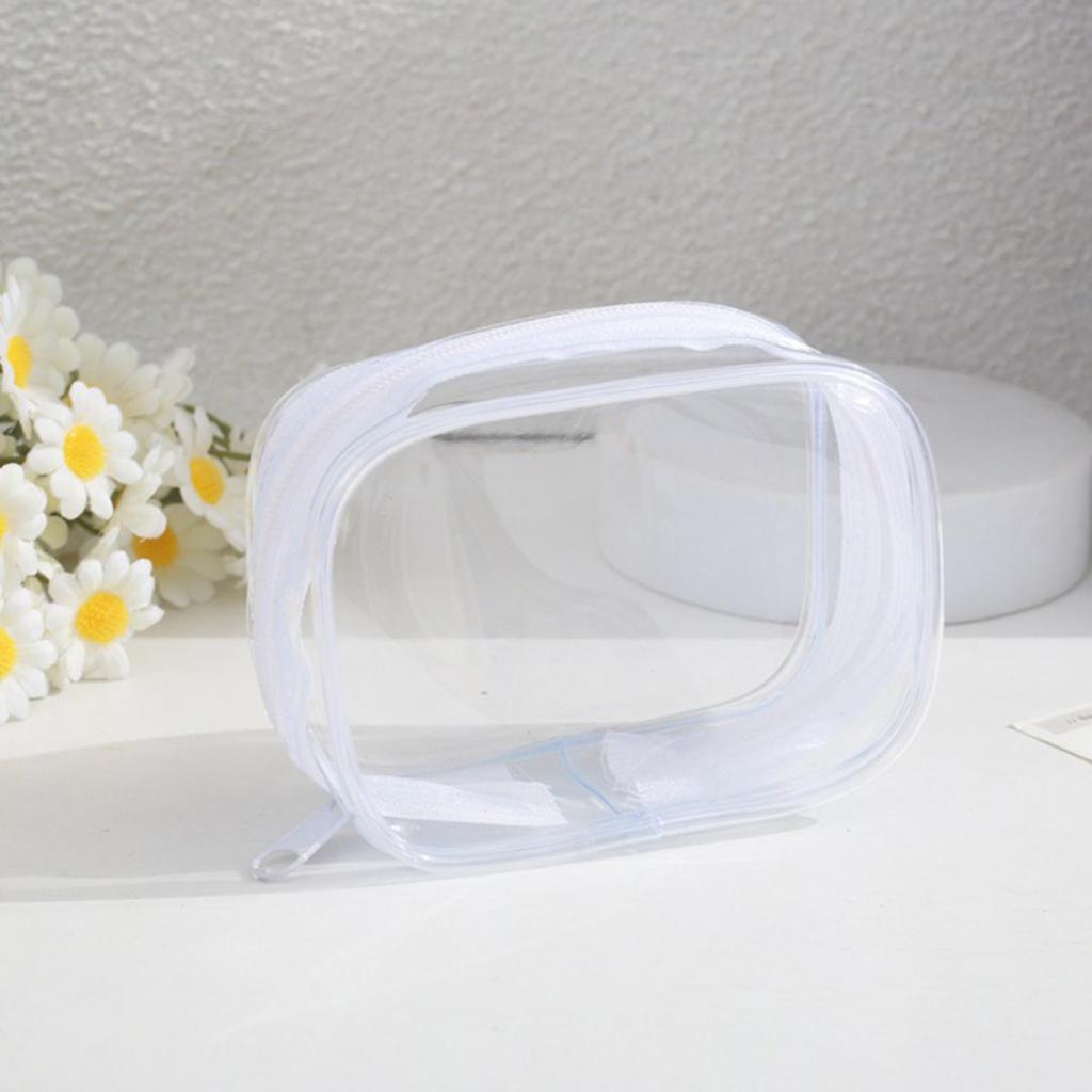 Color Clear Zipper Storage Bag Cartoon Doll Children Toy Box Organizer Earphones Chargers Pouch Gift Bags Dustproof Case
