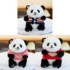 Panda Adorable Cute Sweater Plush Toy Keychain Bag Decoration Gift Birthday