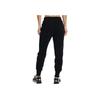 Under Armour Rival Graphic Fleece Joggers With Elastic Waist And Drawstring Women Bottoms Black 1370844-001