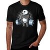 Weightlifting Panda Deadlifting Panda Powerlifting Gym Tshirt Simple Graphic Design Tshirt