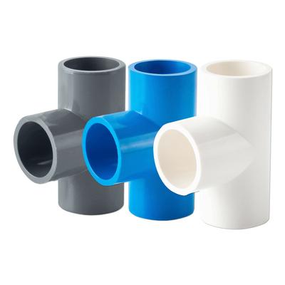 20 25 32mm Šedý PVC Potrubní Spojka Rovný Koleno T-kus Křížový Spoj Adaptér na Vodovodní Potrubí Domácí DIY Trubka 3 4 5 6cestné Spoje