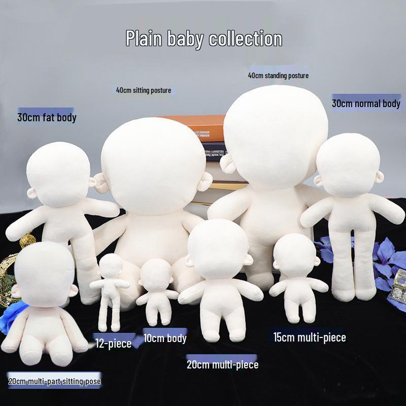 

20cm Poseable Cotton Doll with Changeable Clothes