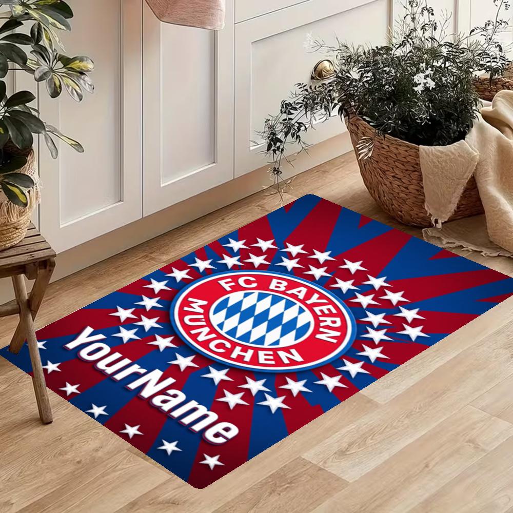 Bayern Munich Customize Your Name Kitchen Rug Runner Rug Laundry Mat Hallway Entryway The Best Gift Choice