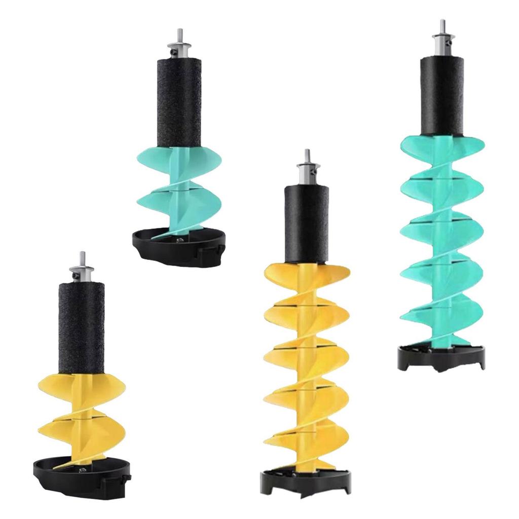 Eisbohrer Bohrer Nylon Tragbar Schnellschneidend Aluminiumlegierung Eisfischen Zubehör für Meeresfischen Outdoor-Aktivitäten Winter