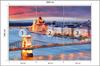 Photomural Bridge At Night  Self-Adhesive Mural 208x146