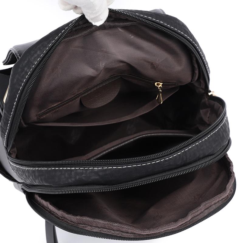 Mode Rucksäcke Weibliche Hochwertige Leder Rucksack für Frauen Rucksäcke Große Kapazität Schultasche Damen Reisetaschen Mochilas