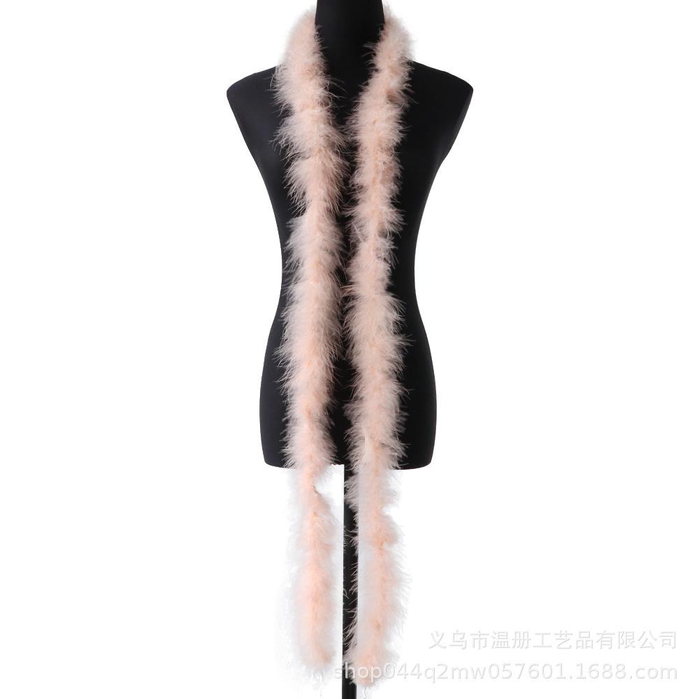 Feather 13G Full Fluff Strips Macaron Colored Turkey Fur Clothing Accessories Diy Fluff Strips