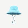 Japanese Style Raw Edge Bucket Hat Women Foldable Vintage Sun Hat UPF 50+ for Autumn Outdoor Travel Minimalist Breathable