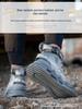 All-Season High-Top Safety Work Shoes: Anti-Smash, Anti-Puncture, Lightweight, Elastic Shock Absorption, Breathable Fly-Knit Design