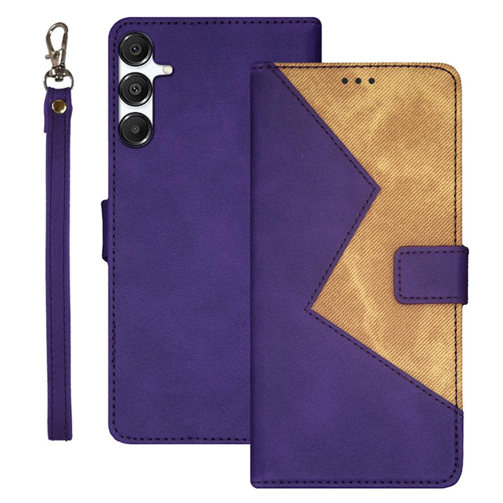 

Чохол для Samsung Galaxy A36 5G/A56 5G зі слотами для карток, кольоровий шкіряний чохол для телефону Purple