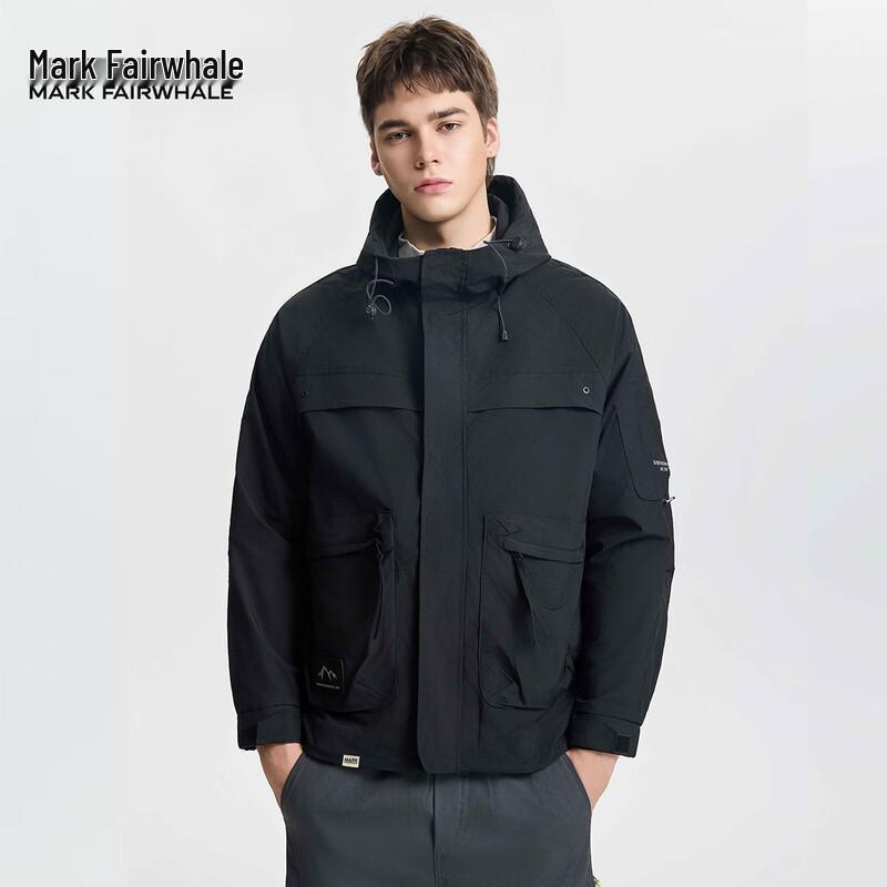 Mark Fairwhale Herren Freizeit-Arbeitsjacke