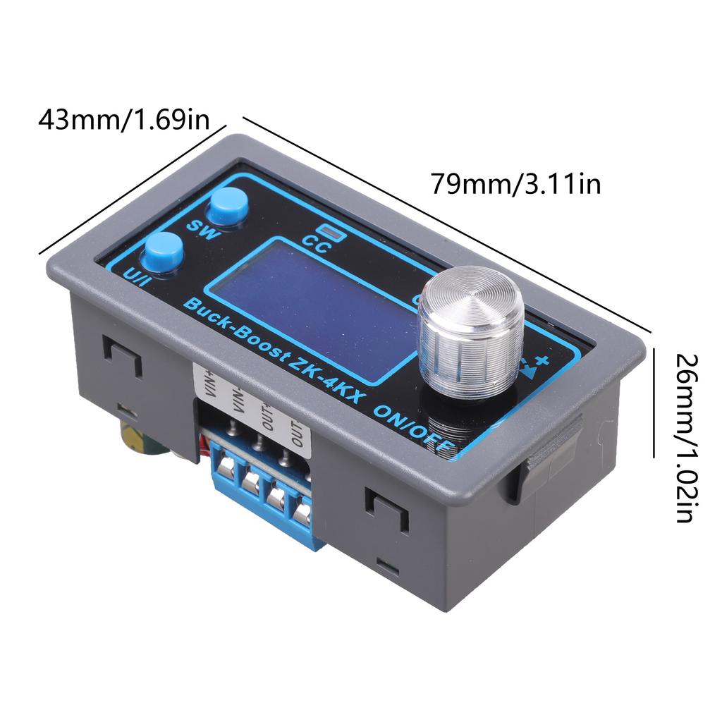 Programmierbarer Spannungsregler, DC/DC-Buck-Boost-Konverter, geregelte Stromversorgung zum Laden von Solarbatterien im Labor