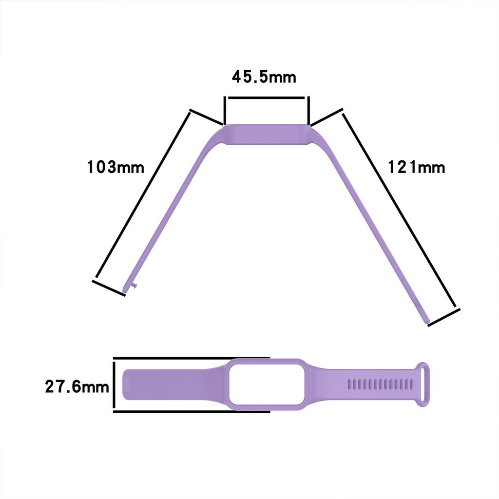 Silicone Strap For Xiaomi Smart Band 9 Active Strap Smart Watches Accessories Bracelet For Redmi Band 3 Strap Xiaomi Watch Cover